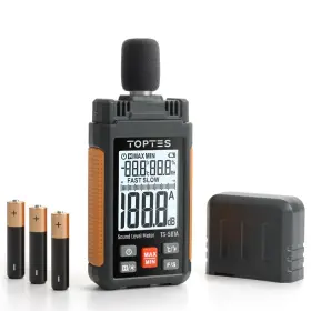 TS-501A TOPTES Decibel Meter Sound Level Backlight Lcd Screen