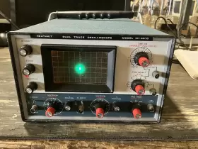 IO-4510 TRACE Heathit Dual Oscilloscope