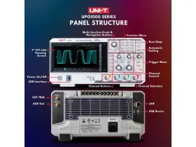 UPO1104 UNI-T Digital Phosphor Oscilloscope #3