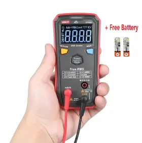 Uni-t Ut123d Uni-t Smart Digital Multimeter True Rms Ncv Dc Ac Ohm Cap Live Wire Test