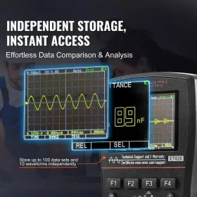 SBQBXS200000YRAY6V1 VEVOR Handheld Digital Oscilloscope Rate #3