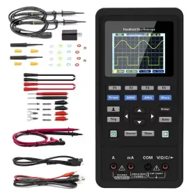 Vrbgify 744759716415 2c42 Handheld 2-in-1 Oscilloscope And Multimeter-40mhz 2-channel Scope Dmm Mul