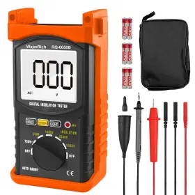 Waporich Rq-6688b-de Megohmmeter 200 Gig Ohm Digital Insulation Resistance Tester 500v/1kv/2.5kv/5
