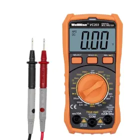 Wellhise Vc203 Measuring Instrument Multimeter Ncv Light Display F