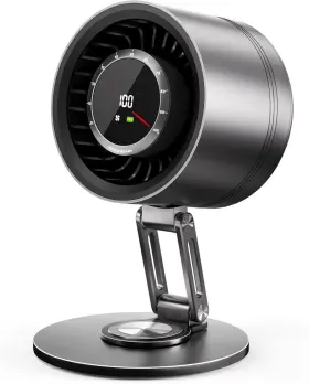 Yibest 769124094042 Titanium Alloy Usb Desk Fan Foldable 3d Airflow Air Circulator 23db Qu