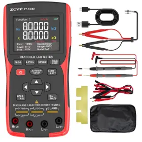 ZT-DQ02 ZOYI Handheld Lcr Bridge Meter Battery Internal High