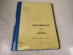 Tektronix 7d15 Universal Counter Timer Instruction Manual Printed With Fold Outs. Fixed Price $49.95.