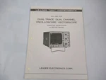 Leader Lbo-505 Oscilloscope Vectorscope Instructions & Service Manual Original. Fixed Price $28.99.