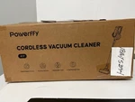 Powerffy Cordless Vacuum Cleaner 38kpa 450w 55min 2500 Mah. Fixed Price $43.90.