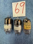 3 5879 Tektronix Tested Amplifier Receiver Preamplifier Fisher Scott Tubes # 69. Fixed Price $19.95.