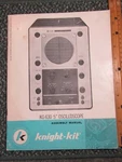 Knight Kit Kg-630 5" Oscilloscope Manual C. 1963 Original Ham Radio. Fixed Price $29.95.