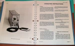 Tektronix Manuals Operator - Instruction Service Original Paper Products. Fixed Price $20.00.