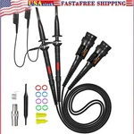 Peakelect 2-pack Oscilloscope Clip Probes 200mhz With Accessory Kit 1x 10x. Fixed Price $19.99.