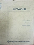 Hitachi Model V-550b Oscilloscope Service Manual. Fixed Price $24.99.