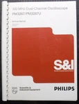 Philips 100 Mhz Dual Channel Oscilloscopes Pm3267/pm3267u Service Manual. Fixed Price $32.99.