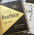 Heathkit - Ol-1 Oscilloscope Original Manual And Drawings. Fixed Price $29.99.