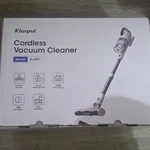 Klarpul Cordless Stick Vacuum Kl-001, Powerful Suction, 65min, Hepa, Led, Gray. Fixed Price $90.00.