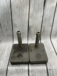 Vintage Pair General Radio Co Type 874-z Base Stands Lab Coaxial Support. Fixed Price $59.99.