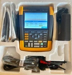 Fluke 190-104 11 Scopemeter 4 Channel 100mhz Color Screen Complete Kit. Fixed Price $2000.00.