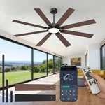 72 Inch Large Ceiling Fan With Lights, Modern Fans Lights And Re.... Fixed Price $199.75.