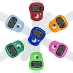 Koicaxy Electronic Finger Counter 7 Pack, Resettable Hand Tally, 5 Digit Number. Fixed Price $10.50.