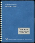 Tektronix Type 3l10 Spectrum Analyzer Plug-in Unit Instruction Manual 070-0521-0. Fixed Price $16.00.