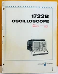 Hp Agilent 01722-90908 1977 Model 1722b Oscilloscope Operating & Service Manual.. Fixed Price $49.99.