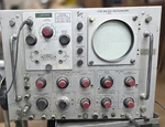 Tektronix Rm 45a Oscilloscope Fast-rise Calibrated Preamp. Includes Metal Cart. Fixed Price $125.00.