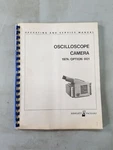 Original Hp 197a Oscilloscope Camera Operating And Service Manual 00197-90911. Fixed Price $12.00.