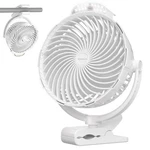 10000mah Clip On Fan, 8-inch Golf Cart Fan Rechargeable With Led Light, 9 Spe.... Fixed Price $50.58.