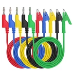 Multimeter Banana Plug To Crocodile Alligator Clip Test Probe, 5pcs 4mm Stack.... Fixed Price $22.76.