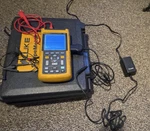 Fluke Scopemeter Handheld Portable Oscilloscope With Probe And Case. Fixed Price $245.00.