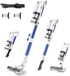 Whall Ev-691 Cordless Stick Vacuum Cleaner 250w Brushless Motor - White/blue. Fixed Price $103.46.