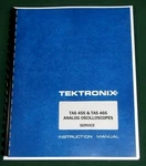 Tektronix Tas 455 & 465 Service Manual: Comb Bound Protective Covers. Fixed Price $35.00.