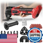 Cordless Oscillating Tool For Milwaukee 18v Battery(no Battery), 6 Variable Spee. Fixed Price $68.60.