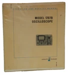 Hewlett Packard Hp Model 1707b Oscilloscope Operating Service Manual 1973 Book. Fixed Price $64.54.