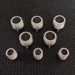 Set Of Premium Vintage Metal Insert D- Shaft Oscilloscope Knob Heathkit. Fixed Price $59.99.