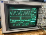 Working 2 Channels 500 Mhz Gsa/s Hp 54522a Oscilloscope. Fixed Price $399.99.