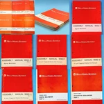 Lot Of 7 Bell & Howell Schools Oscilloscope Multimeter Manuals. Fixed Price $99.00.