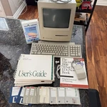 Apple Macintosh Classic 1990 Vintage Computer/keyboard/mouse Model M0420. Fixed Price $495.00.