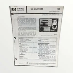 Hp Model 1120a 500mhz Probe Operating Note. Fixed Price $30.00.