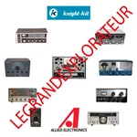 Allied Electronics & Knight-kit Radio Operation Repair Service Manual S On Dvd. Fixed Price $16.65.