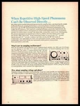 1966 Hewlett Packard Hp 185a Sampling Oscilloscope And 140a Tdr Vintage Print Ad. Fixed Price $5.57.