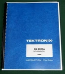 Tektronix Dg2020a User Manual: Comb Bound & Protective Covers. Fixed Price $38.00.