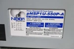 Nipron Dc Output Unit Pnsp2u-550p / Ac Input. Fixed Price $1950.00.