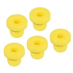 Patikil Hold Plugs M10x1, 5 Pack Pp Plastic Male Threaded Hex Yellow. Fixed Price $14.18.