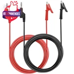Sumnacon Multimeter Banana Plug To Crocodile Alligator Clip Test Probe, 2pcs.... Fixed Price $18.55.