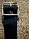 Gould & Goodrich Hi-gloss H52 Garrison Belt Sz 42 Leather Trouser. Fixed Price $31.50.