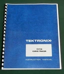 Tektronix 7ct1n Instruction Manual: Comb Bound With Protective Plastic Covers. Fixed Price $23.00.