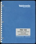 Tektronix Pm 108 Personality Module Z8002 Microprocessor Instruction Manual. Fixed Price $16.00.